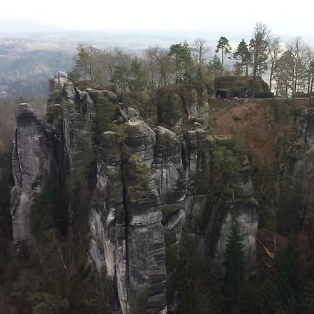 Ferienwohnung Am Gruenbach 1 Rathen Exteriör bild