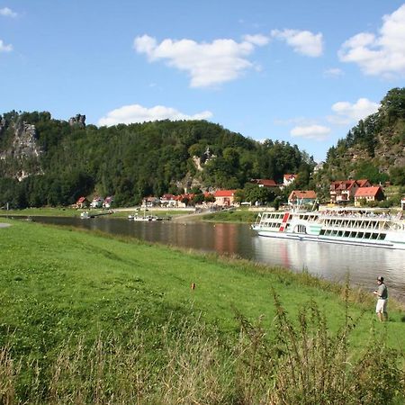 Ferienwohnung Am Gruenbach 1 Rathen Exteriör bild